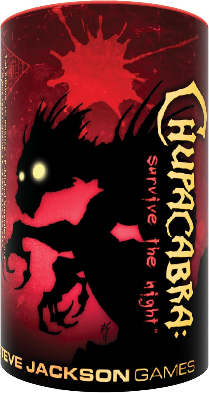 Steve Jackson Games | Chupacabra: Survive The Night | Fast-Paced Dice Game for 2 to 4 Players | Quic