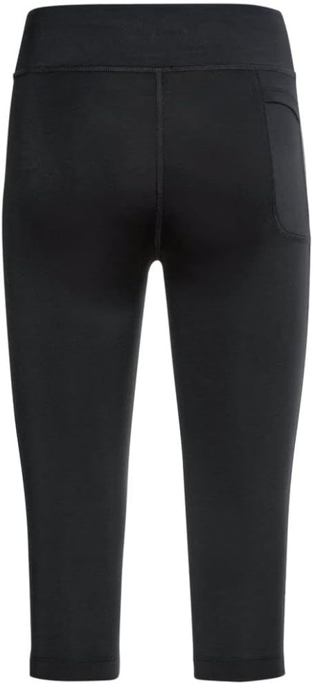 Odlo Damen 3/4 Lauftight Essentials_322991 XS Schwarz, XS Schwarz