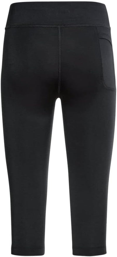 Odlo Damen 3/4 Lauftight Essentials_322991 L Schwarz, L Schwarz