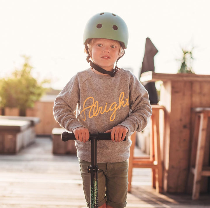 Scoot & Ride, S - M Size Kids Helmet forest, forest