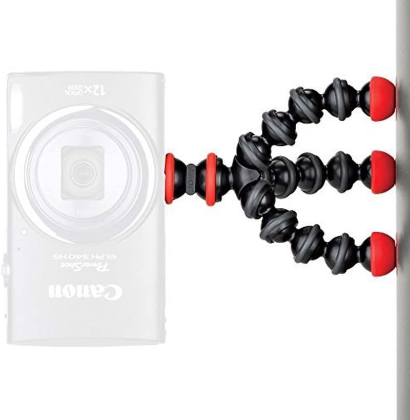 JOBY JB01504-BWW GorillaPod Magnetic Mini Stativ (mit Magnetfüssen für Point-&-Shoot, Kleine Kameras