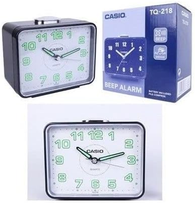Casio tq-218 – 1B – Wecker, Schwarz