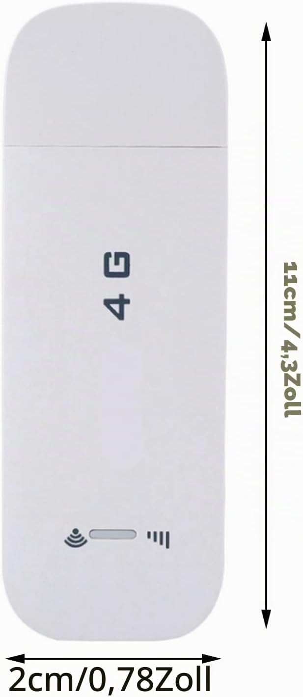 Dpofirs LTE Stick LTE 4G Dongle, 150Mbps USB WiFi Hotspot USB Netzwerk Adapte 4G LTE Surfstick USB-M