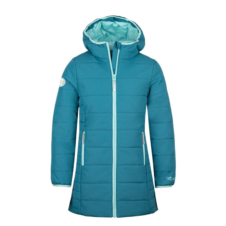 Trollkids Mädchen Wintermantel Winterjacke Stanavanger 92 Blaugrün/Wasserblau, 92 Blaugrün/Wasserbla