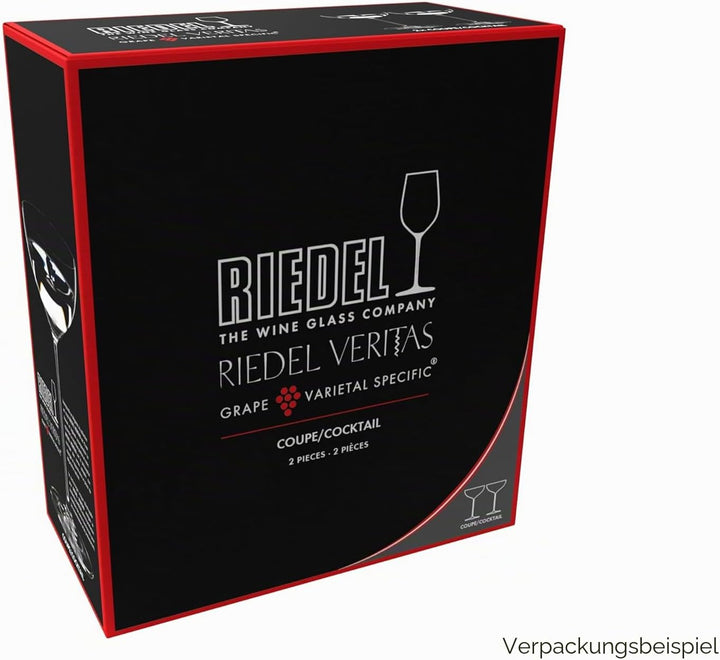 Riedel 6449/09 Veritas Martiniglas, Kristallglas, 8.5 Fluid_Ounces, farblos Moscato/Coupe/Martini, M