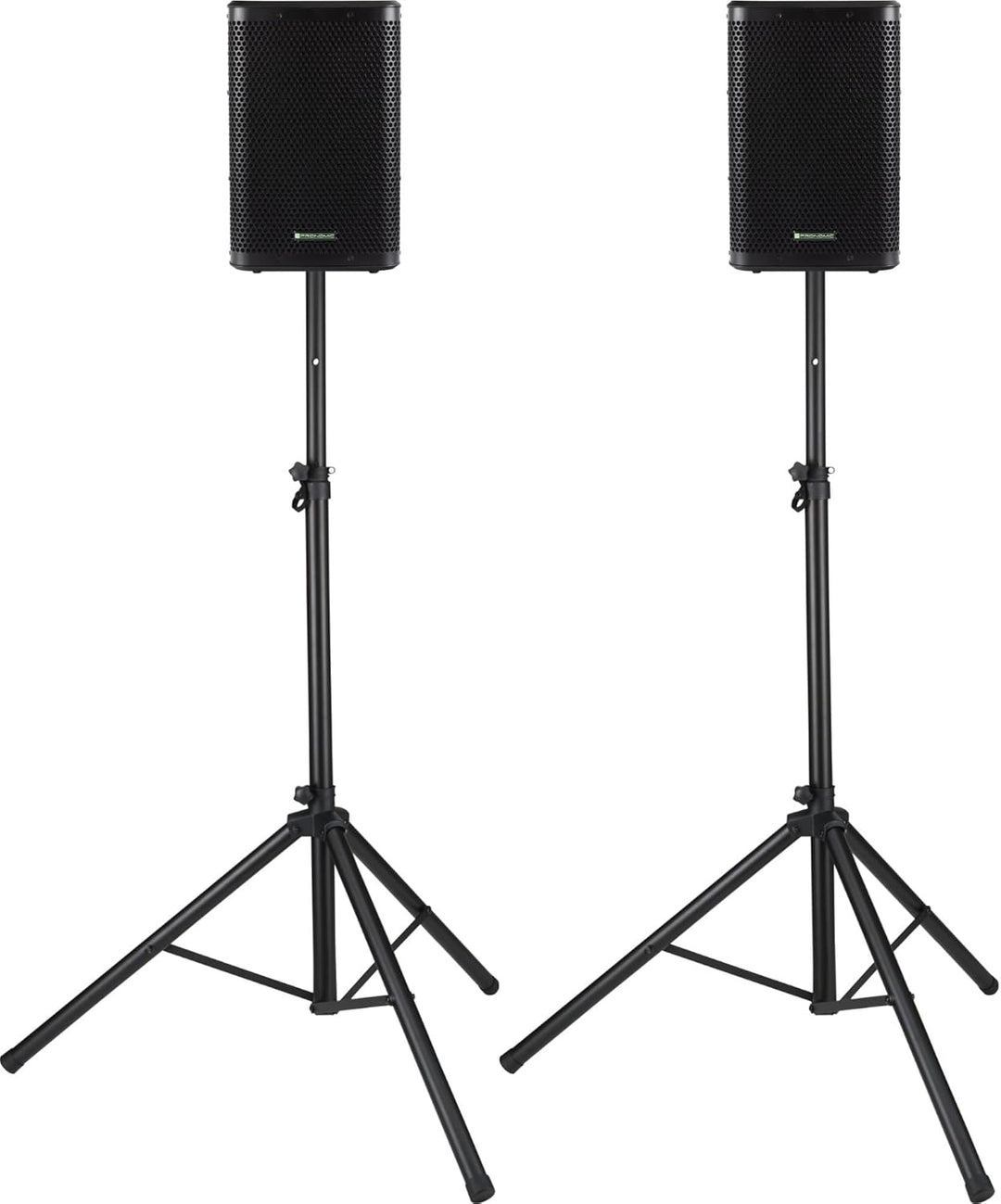 Pronomic C-208 MA Stative Set - Zwei aktive 2-Wege Boxen - Leistung: 800 Watt - 8" Woofer + 1" Hocht