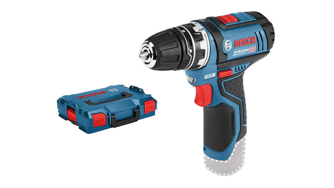 Bosch Professional 12V System Akku Bohrschrauber (mit Bohrfutteraufsatz GFA 12-B, ohne Akkus und Lad
