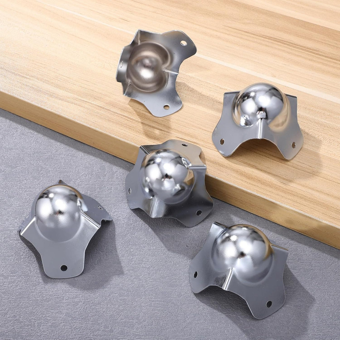 Milisten Metall Kugel Eckenschutz 7X6.5X6 cm Robuster Kantenschutz Für Flugschrank & Aufbewahrungsko