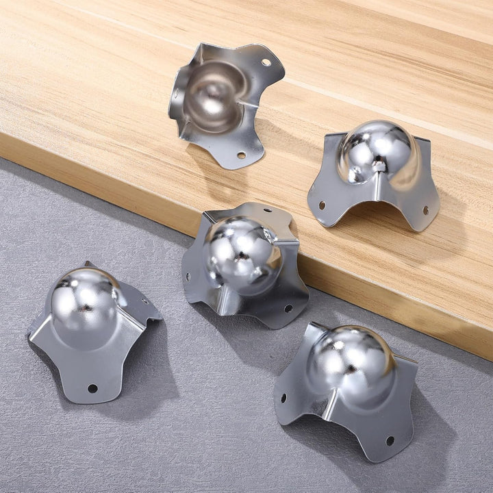 Milisten Metall Kugel Eckenschutz 7X6.5X6 cm Robuster Kantenschutz Für Flugschrank & Aufbewahrungsko