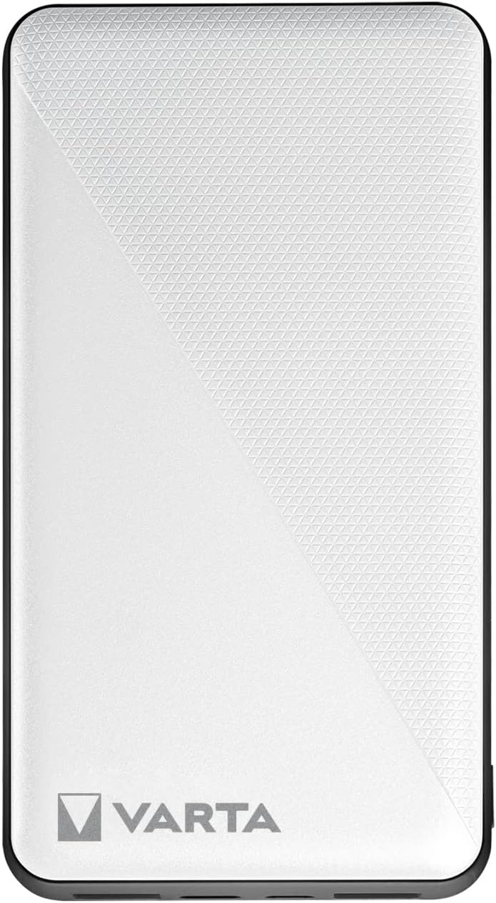 VARTA Power Bank 15000mAh, Powerbank Energy mit 4 Anschlüssen (1x Micro USB, 2x USB A, 1x USB C), ko