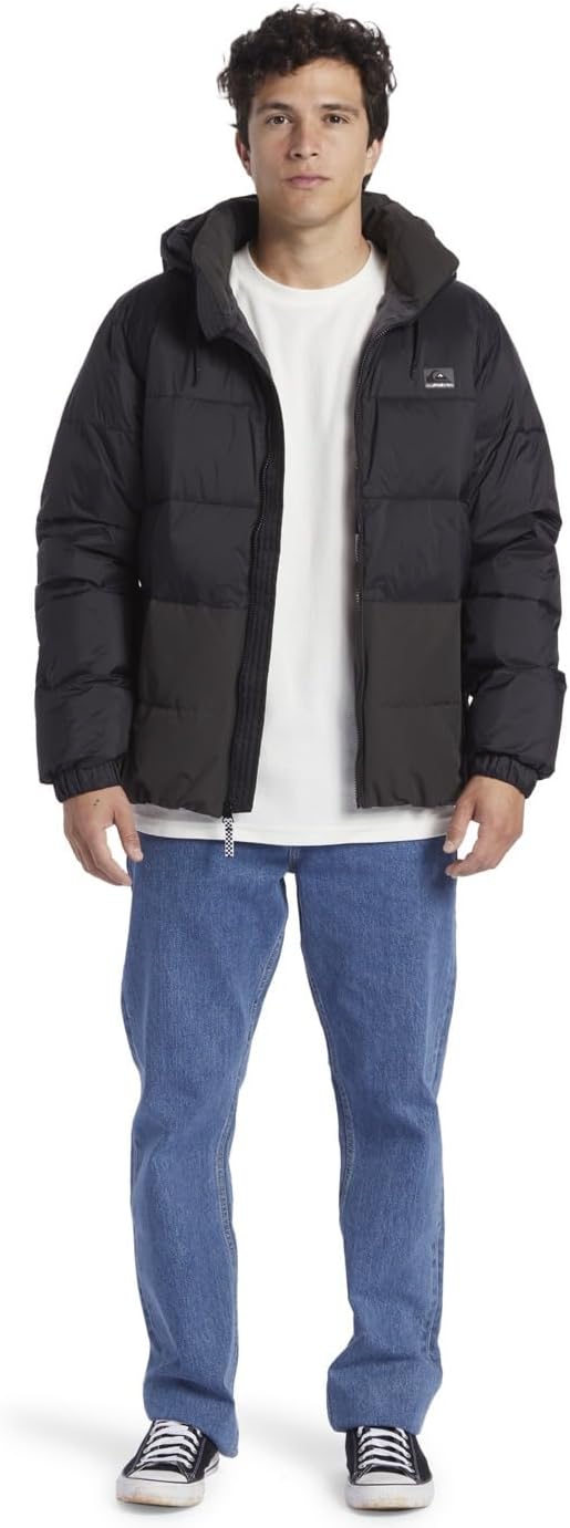 Quiksilver Jungen Wolfs Shoulder Ls Windbreaker (1er Pack) XL Schwarz, XL Schwarz