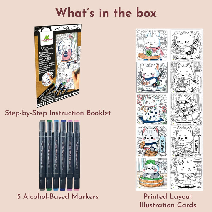 Au Sycomore Artissimo - PM Atelier Manga - Kawaii Tiere