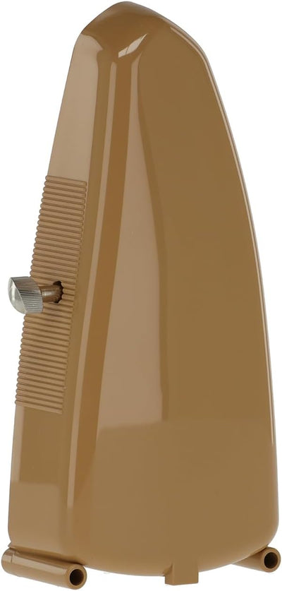 Wittner Metronom 835 Kunststoffgehäuse ohne Glocke Taktell Piccolo hellbraun hellbraun Single, hellb