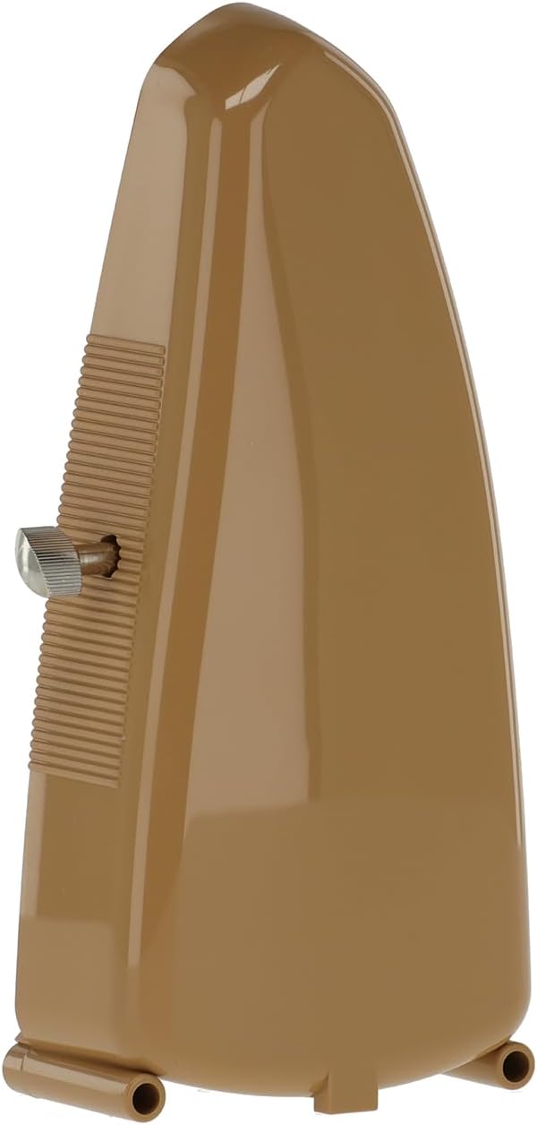 Wittner Metronom 835 Kunststoffgehäuse ohne Glocke Taktell Piccolo hellbraun hellbraun Single, hellb