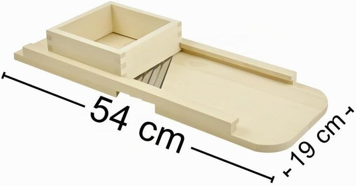 Schneider aus Holz für Gemüse, Obst, Kohl, 54 cm