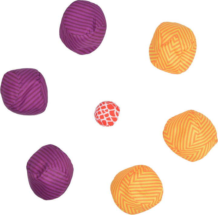 Ocean 5 Extrem Boule - Soft-Boule Set, Street-Boccia, Cross Country Petanque mit Tasche Immer überal
