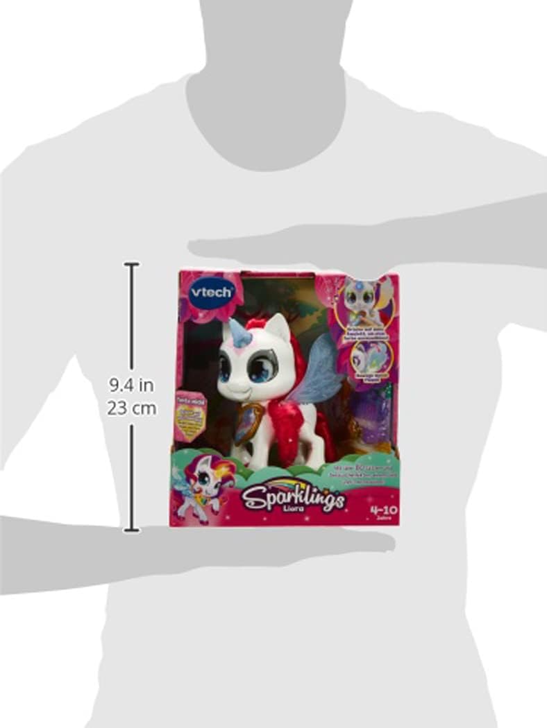 Vtech 80-530804 Sparklings - Liora, das Einhorn Elektronisches Haustier mit Accessoires, Einhorn