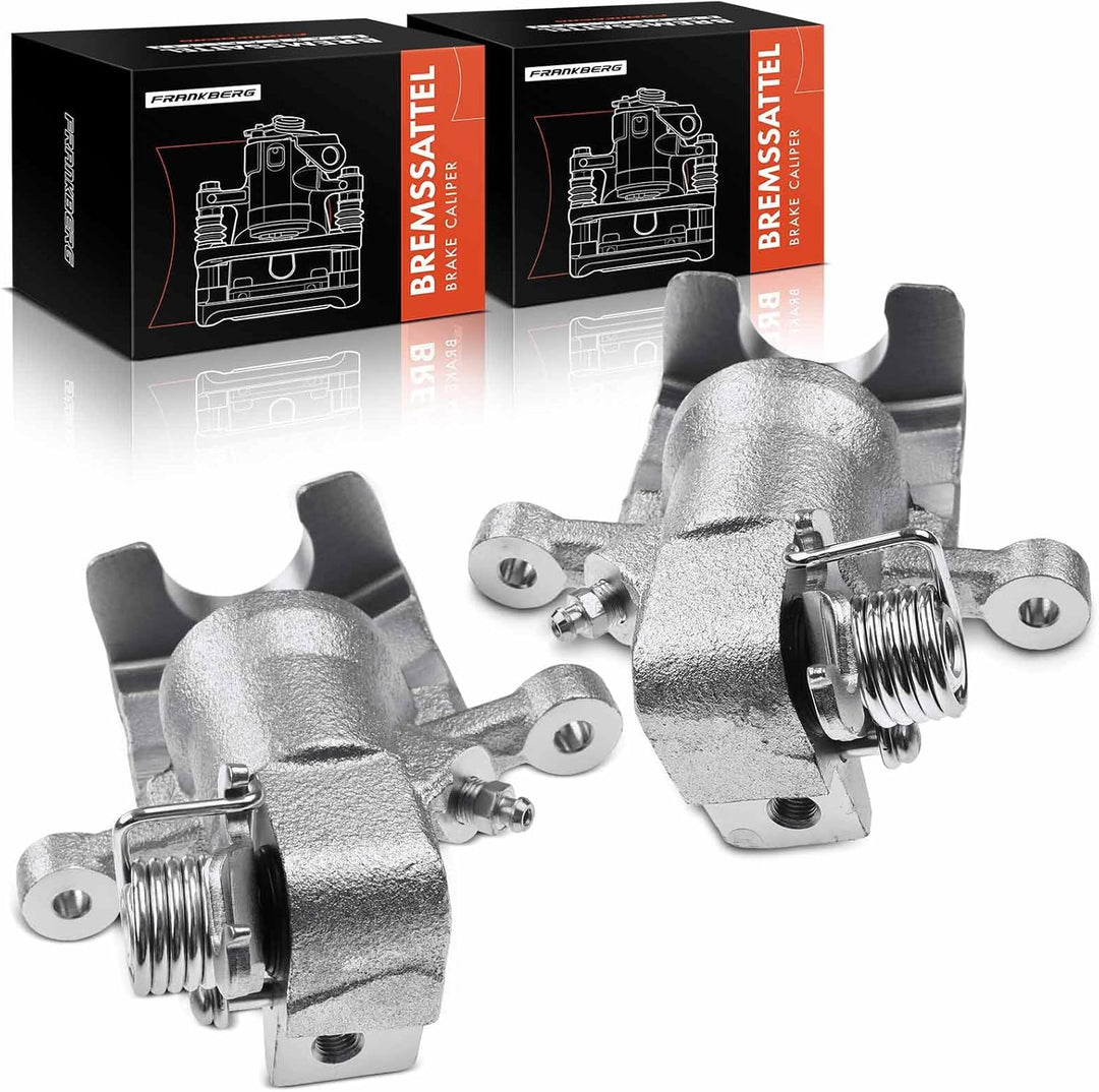 Frankberg 2x Bremssattel Bremszange Hinten Links Rechts Kompatibel mit i10 PA 1.0L 1.1L 1.2L 2007-20