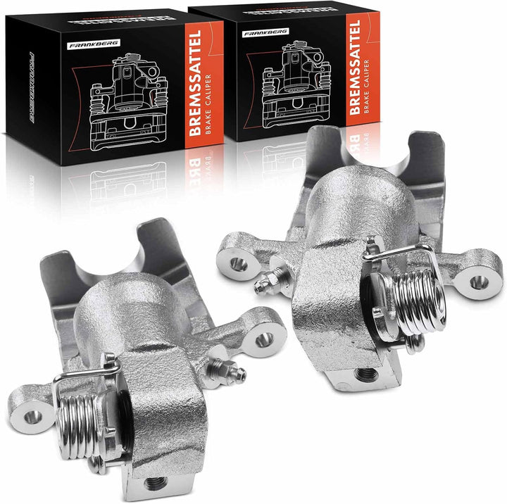 Frankberg 2x Bremssattel Bremszange Hinten Links Rechts Kompatibel mit i10 PA 1.0L 1.1L 1.2L 2007-20