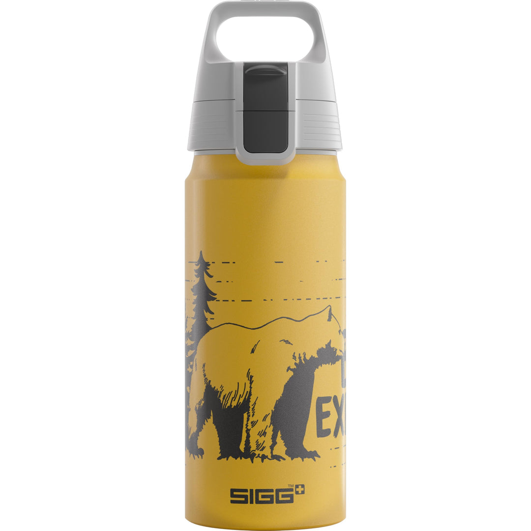 SIGG - Alu Trinkflasche Kinder - WMB ONE - Klimaneutral Zertifiziert - Für Kohlensäurehaltige Geträn