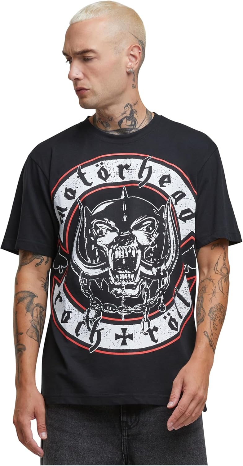 Motörhead RockRöll Männer T-Shirt schwarz Band-Merch, Bands, Camping, Festival, Musik 3XL Schwarz, 3