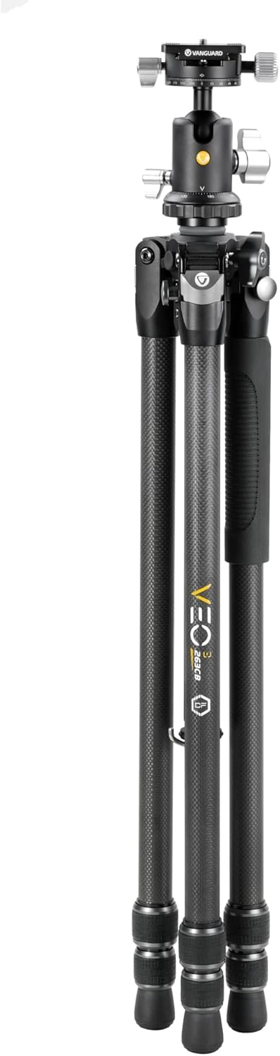 Vanguard Veo 3 263CB - Stativ mit Kugelkopf Carbon 26mm Kugel, Carbon 26mm Kugel