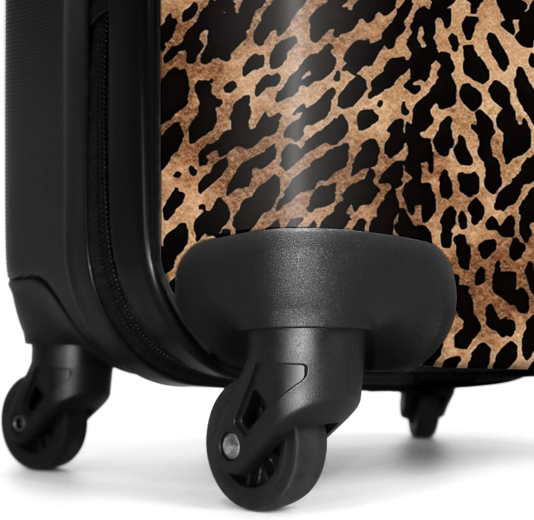 NoBoringSuitcases.com® Handgepäck, Hartschalenkoffer mit TSA Schloss, Trolley, Reisekoffer, Carry on