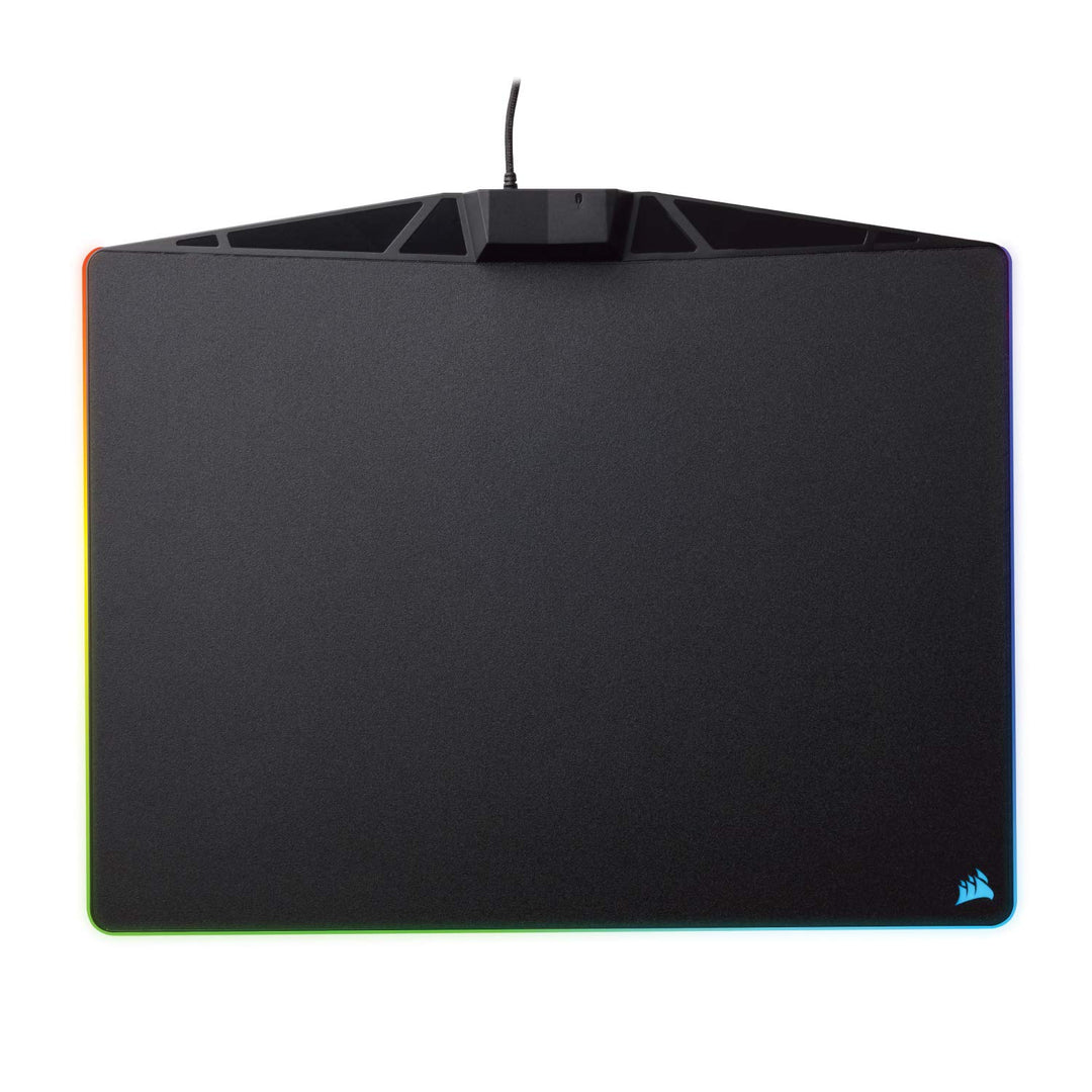 Corsair MM800 Polaris RGB Gaming Mauspad (Medium, RGB 15 Zonen Beleuchtung, Harte Oberfläche, 400mm