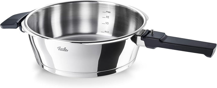 Fissler Vitaquick / Schnellkochtopf-Set, 3-teilig (1 Schnellkochtopf 4,5 L + 1 Schnell-Bratpfanne 2,