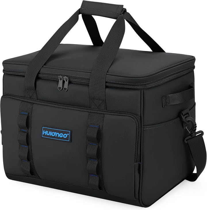 Hulongo Kühltasche Gross Lunchtasche Faltbar Thermotasche Wasserdicht Picknicktasche Isoliertasche C