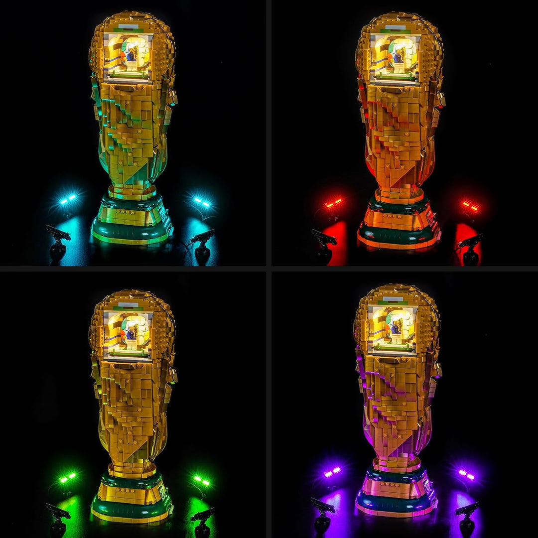 Led Licht Set Kompatibel mit Lego 43020 FIFA World Cup Official Trophy (Kein Modell), Dekorationsbel
