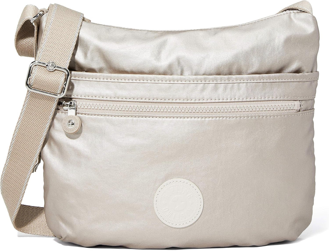 Kipling Damen Arto Tasche, Silber (Metallic Glow), Einheitsgrösse EU, Metallic Glow