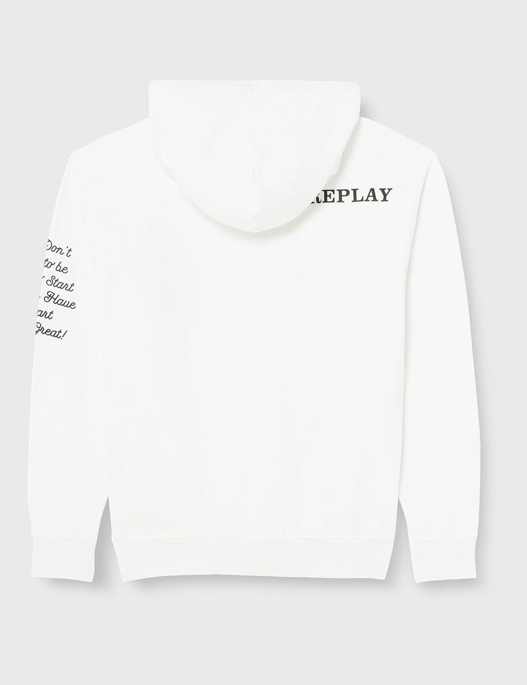 Replay Herren Hoodie mit Kapuze M Chalk.. 801, M Chalk.. 801