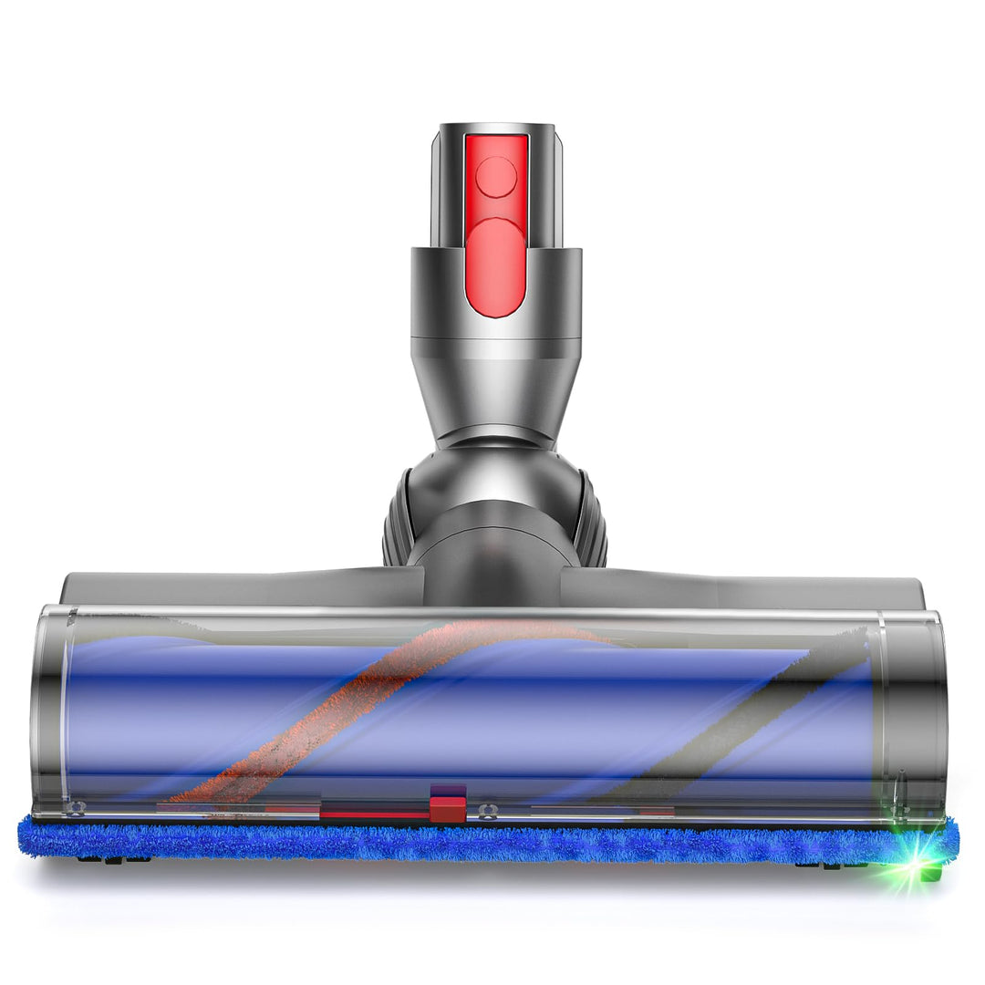Elektrischer Bürstenkopf Ersatz für Dyson V7 V8 V10 V11 V15 – Direktantrieb Bodendüse mit Einseitige