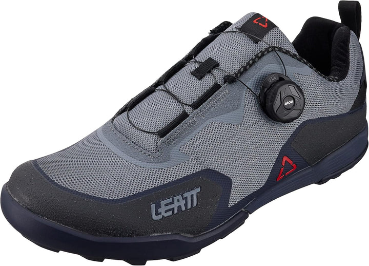 Leatt Herren 6.0 Shoes ClipCycling Shoe 42.5 EU Titanium, 42.5 EU Titanium