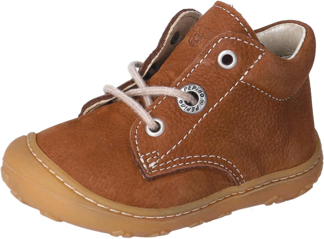 RICOSTA Baby Lauflernschuhe - Jungen Cory braun 18 EU Weit, 18 EU Weit