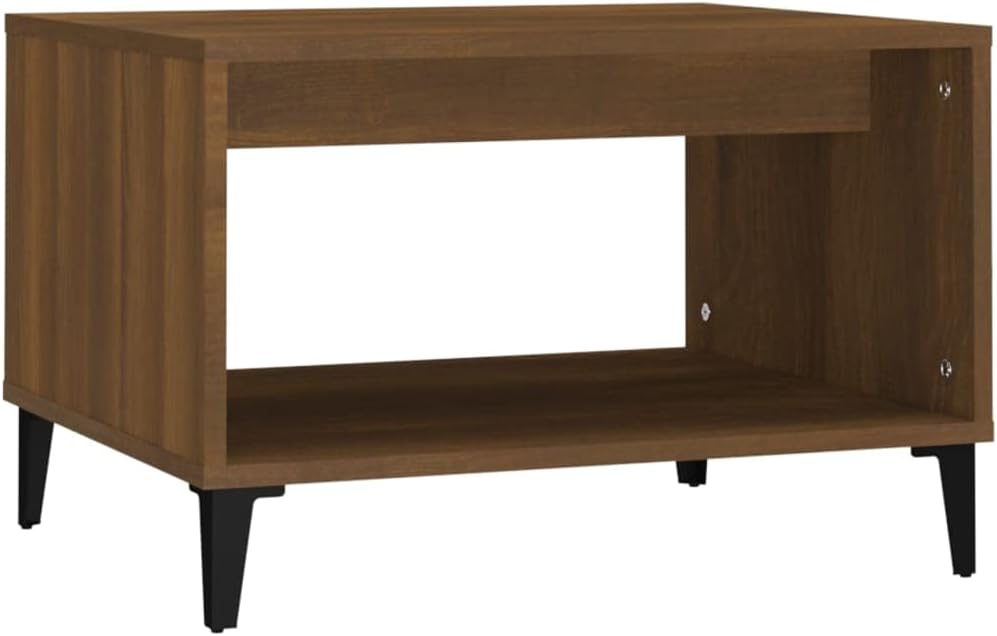WIFESE 60x50x40 cm Couchtisch Beistelltisch Wohnzimmertisch Kleiner Tisch Wohnzimmer Coffee Table Co