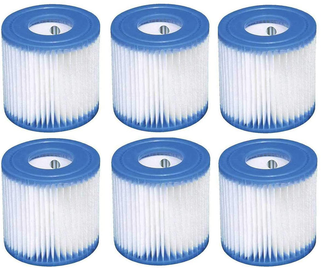 Intex Pool-Filterkartuschen Typ H 6 Stück Kartusche Filterpumpe Pumpe Filter Filterkartusche