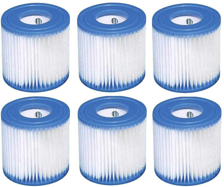 Intex Pool-Filterkartuschen Typ H 6 Stück Kartusche Filterpumpe Pumpe Filter Filterkartusche