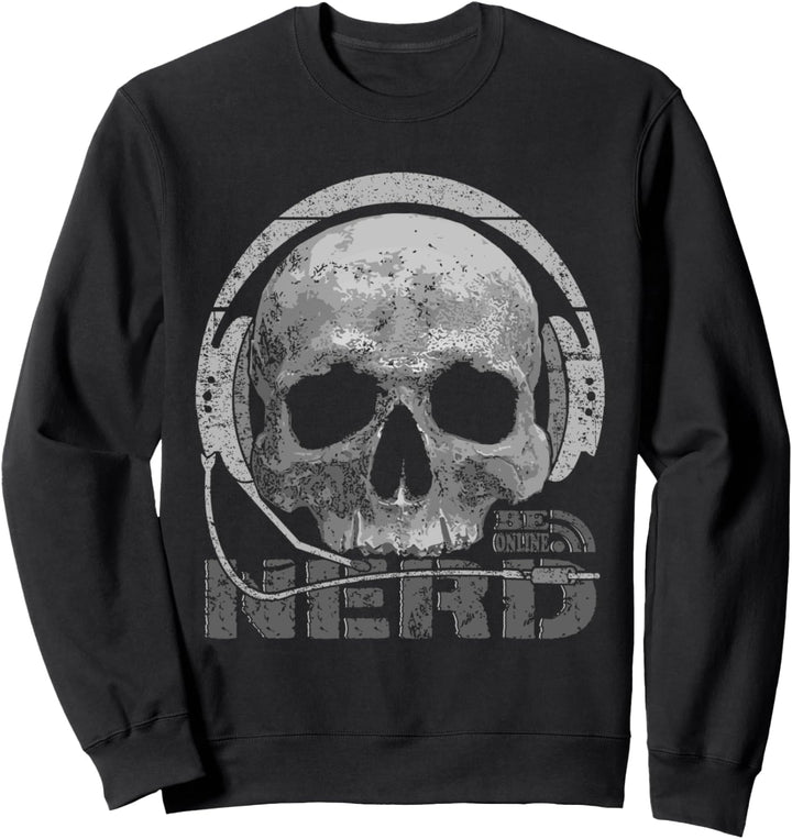 Nerd - Lustiges Gamer Zocker Geschenk Gaming Sweatshirt