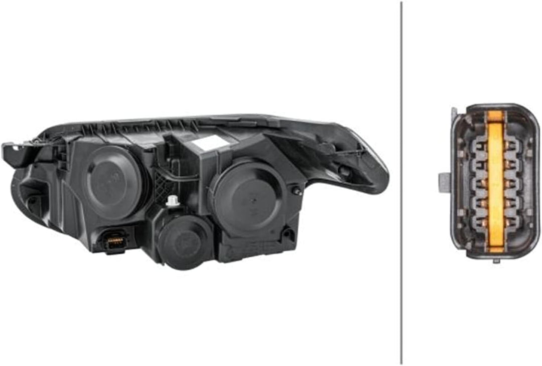 HELLA 1EG 009 767-021 FF/Halogen-Hauptscheinwerfer - rechts - für u.a. Citroën C3 Picasso (Sh_) Rech