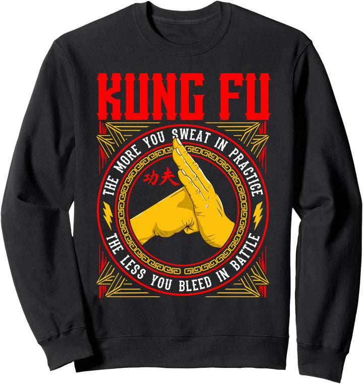 Lustiges Kampfkunst-Training Kung Fu Sweatshirt
