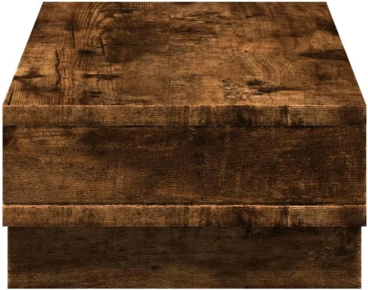 vidaXL Monitorständer Räuchereiche 50x27x15 cm Holzwerkstoff Räuchereiche 50 x 27 x 15 cm, Räucherei