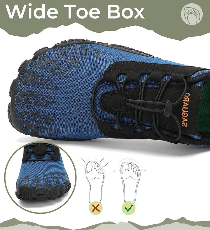 SAGUARO Unisex Barfussschuhe Schnell Trocknend Barfussschuhe Badeschuhe Traillaufschuhe for Outdoor