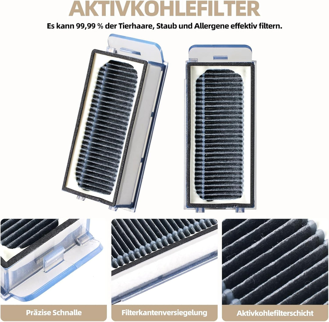 26 Stück Zubehör für Dreame X50 Ultra Complete / L40s Pro Ultra / Matrix10 Ultra/Mova V50 Ultra Saug