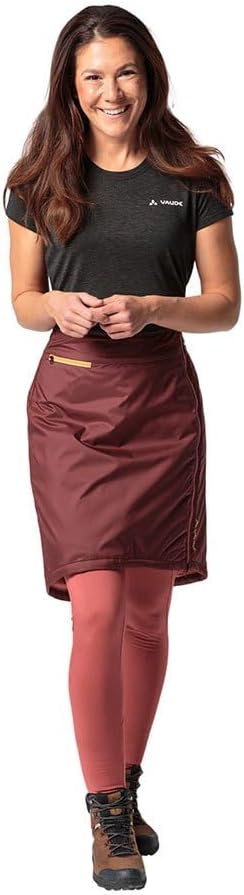 VAUDE Kleid-Rock Women's Neyland Padded Skirt 34 Rot (Dark Cherry), 34 Rot (Dark Cherry)