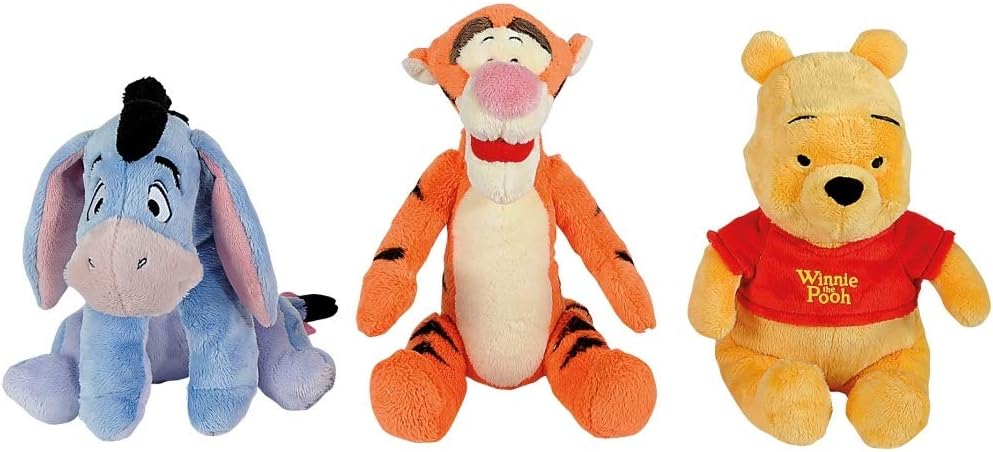 Simba 6315872660 - Disney Winnie the Puuh Esel I-Aah, 61cm Plüschtier, Kuscheltier, Pooh Bär, ab den