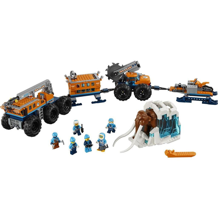 LEGO 60195 City Arctic Expedition Mobile Arktis-Forschungsstation Single, Single