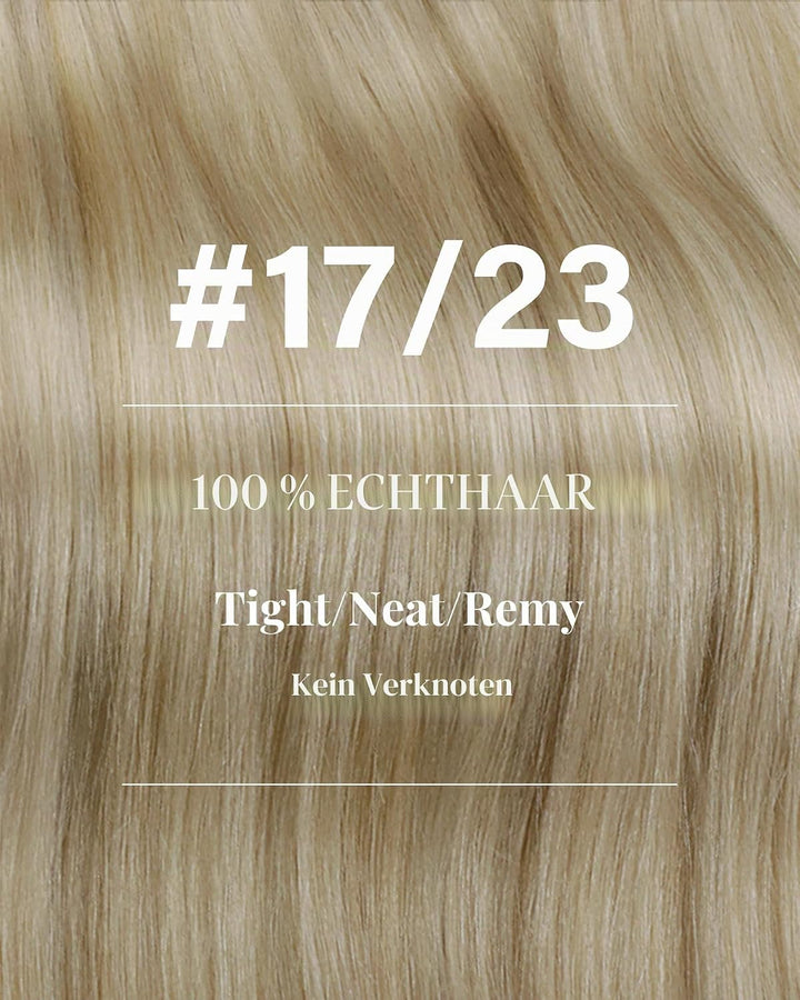 Hetto Extensions Tressen Echthaar Blond Highlight Tressen Extensions Echthaar Remy Extensions Tresse