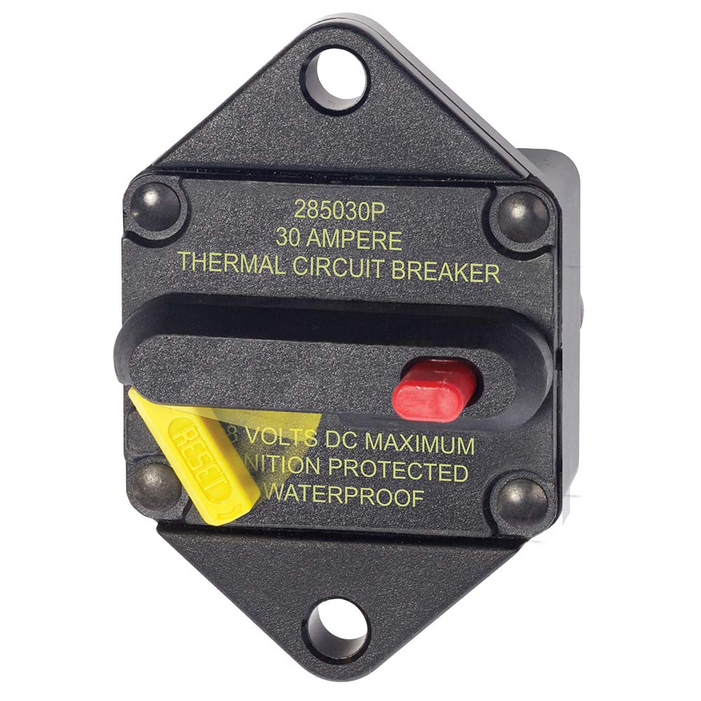 Blue Sea Systems 7035 187 Serie 30 A Gleichstrom 285 Serie, Panel Mount, 30 A Gleichstrom 285 Serie,